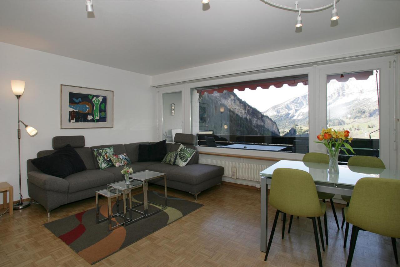 Apartments Haus Quelle Leukerbad Exterior photo